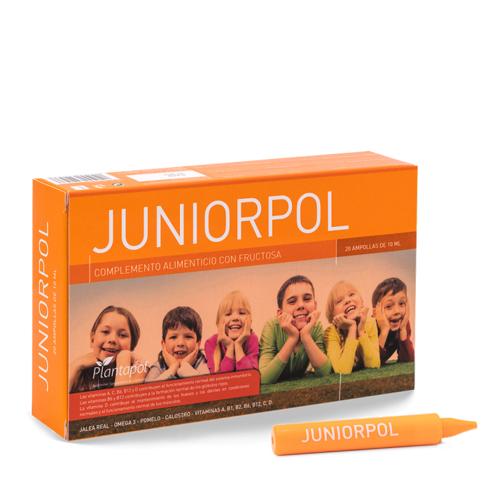 JUNIORPOL NEW FORM 20 AMPOLLAS 10 ML PLANTAPOL