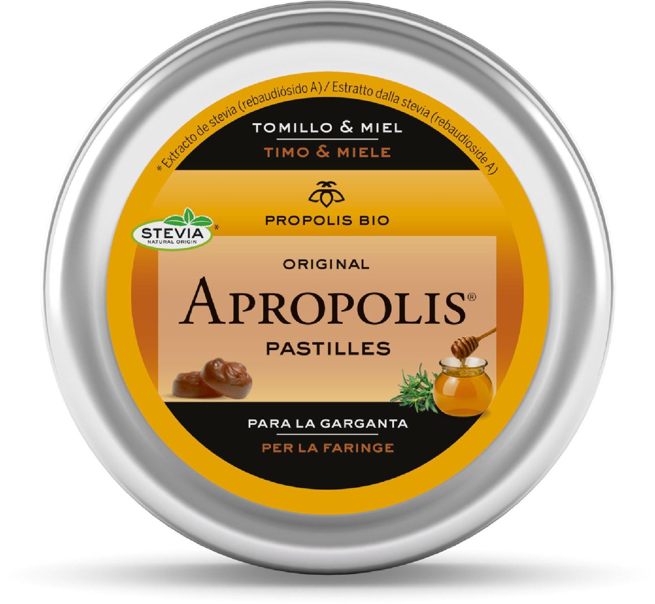 PASTILLAS APROPOLIS MIEL Y TOMILLO LEMON PHARMA