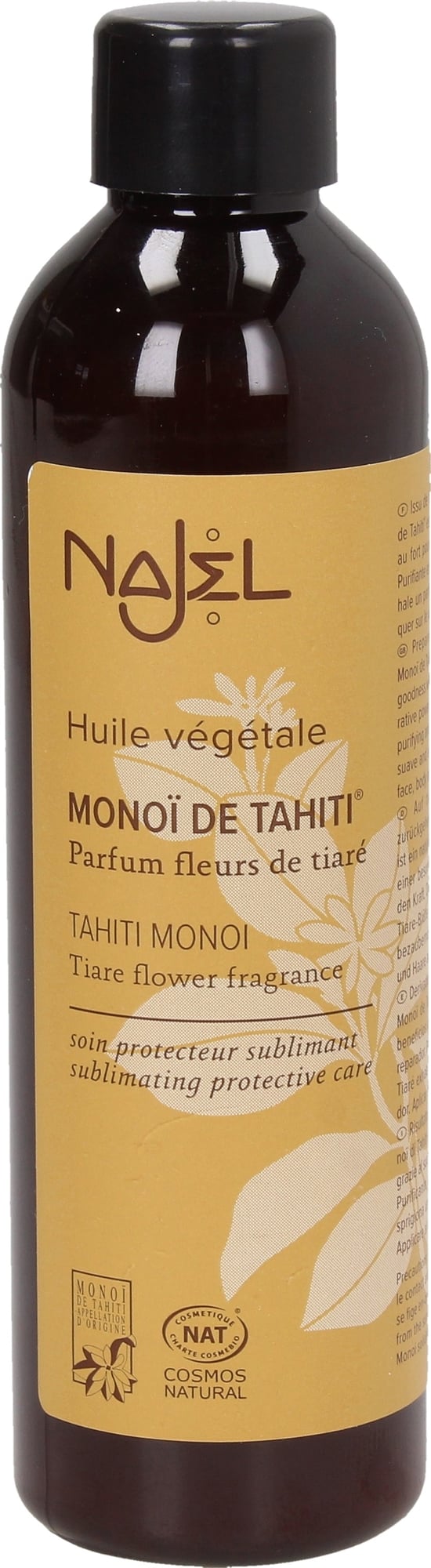 ACEITE DE MONOI DE TAHITI  125 ML NAJEL