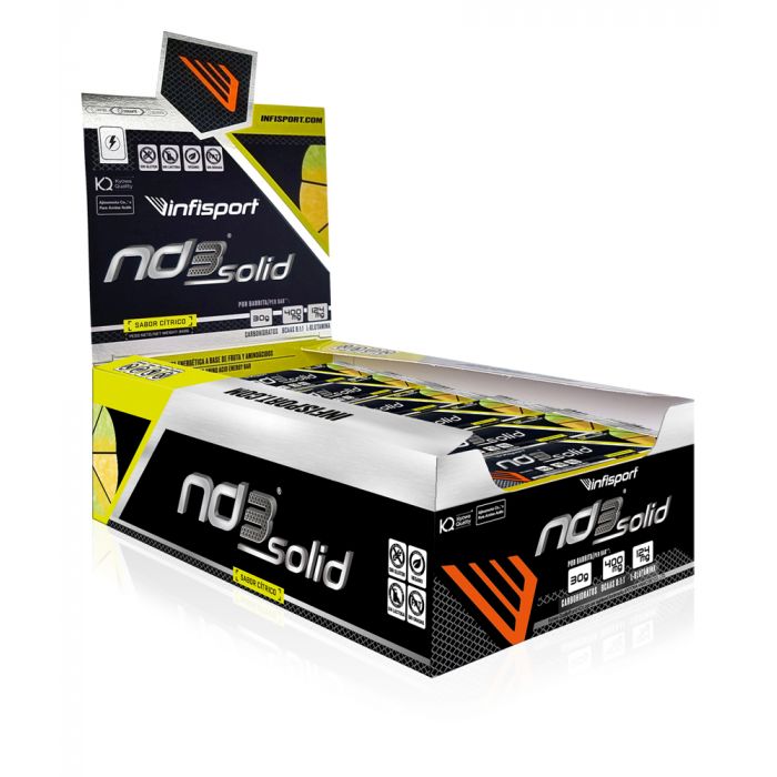 ND3 SOLIDO BARRITA CITRICO CAFEINA 21 UN INFISPORT