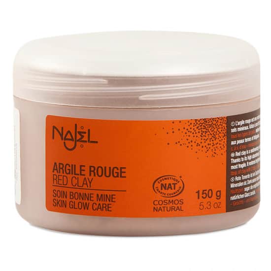 ARCILLA ROJA EN POLVO  150 GR NAJEL