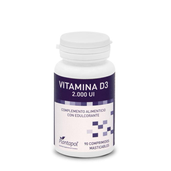 VITAMINA D3 2000 UI X 90 COMP. MASTIC. PLANTAPOL