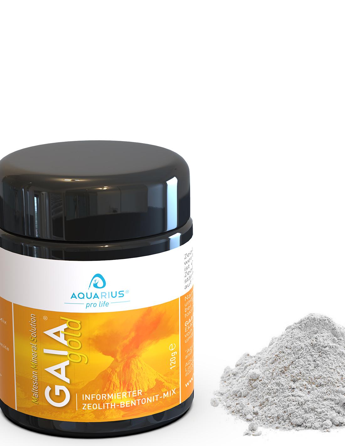 ZEOLITA BENTONITA MEZCLA 120 GR AQUARIUS
