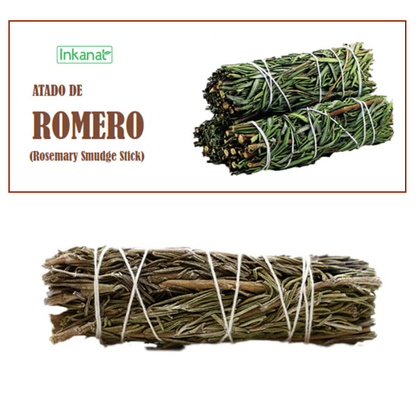 ROMERO ATADO 10 CM BOLSA INKANAT