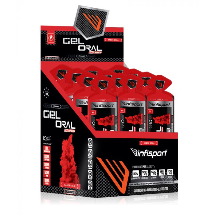 GEL ORAL STICK 50 GR COLA 100 MG CAFEINA 18 UNID.
