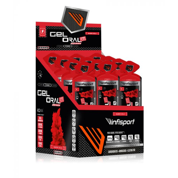 GEL ORAL STICK 50 GR COLA 150 MG CAFEINA 18 UNI.