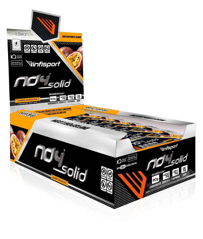 EXPOSITOR ND4 SOLID MARACUYA 21 UNDS INFISPORT