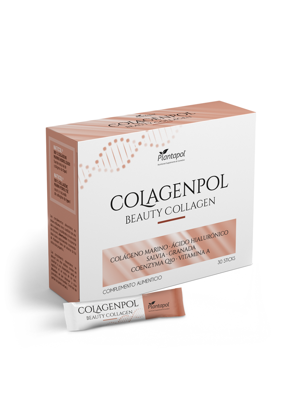 COLAGENPOL  BEAUTY 30 STICKS. PLANTAPOL