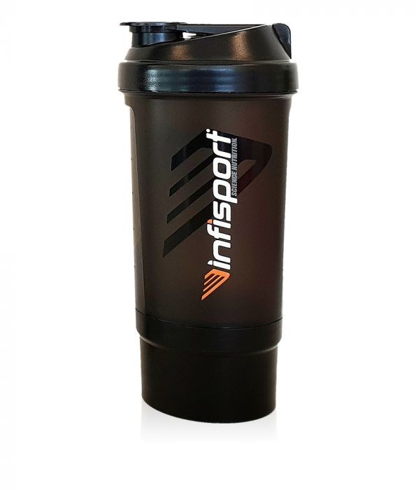 SMARTSHAKE PROTEINA NEGRO 500CC  INFISPORT