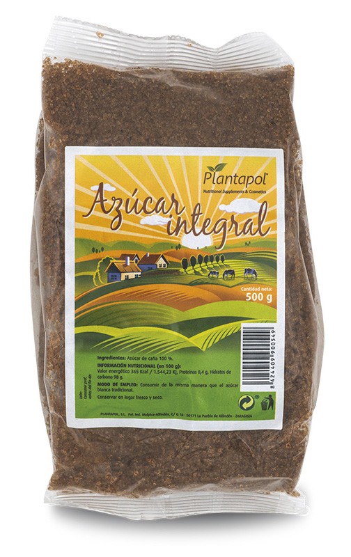 AZUCAR INTEGRAL 500 GR PLANTAPOL
