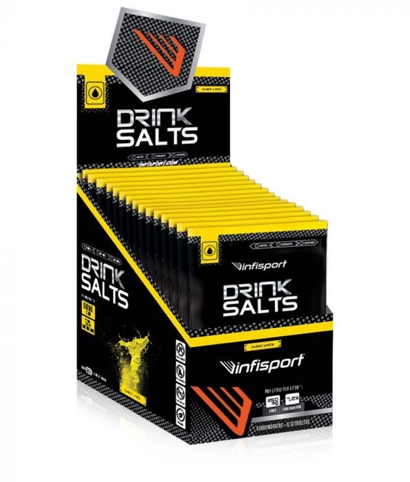 DRINK SALTS STICK LIMON 40 GR. NUEVO INFISPORT