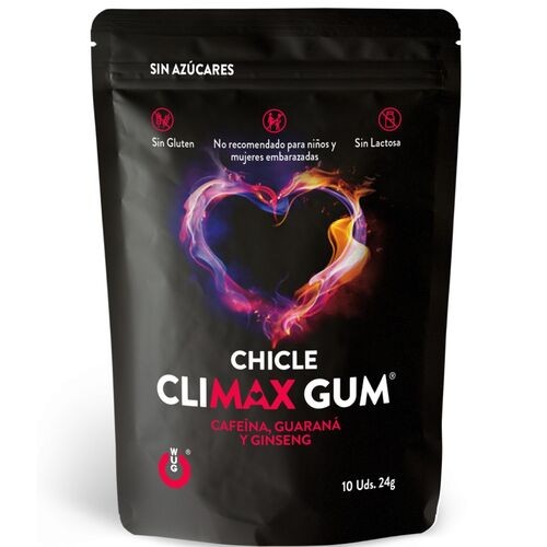 WUG GUM CHICLE CLIMAX 10 UNDS