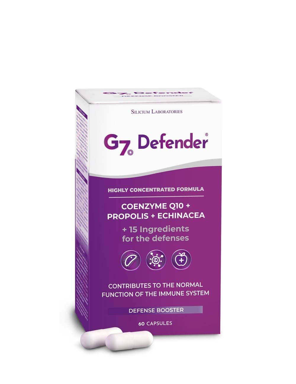 G7 DEFENDER 60 CAPSULAS SILICIUM