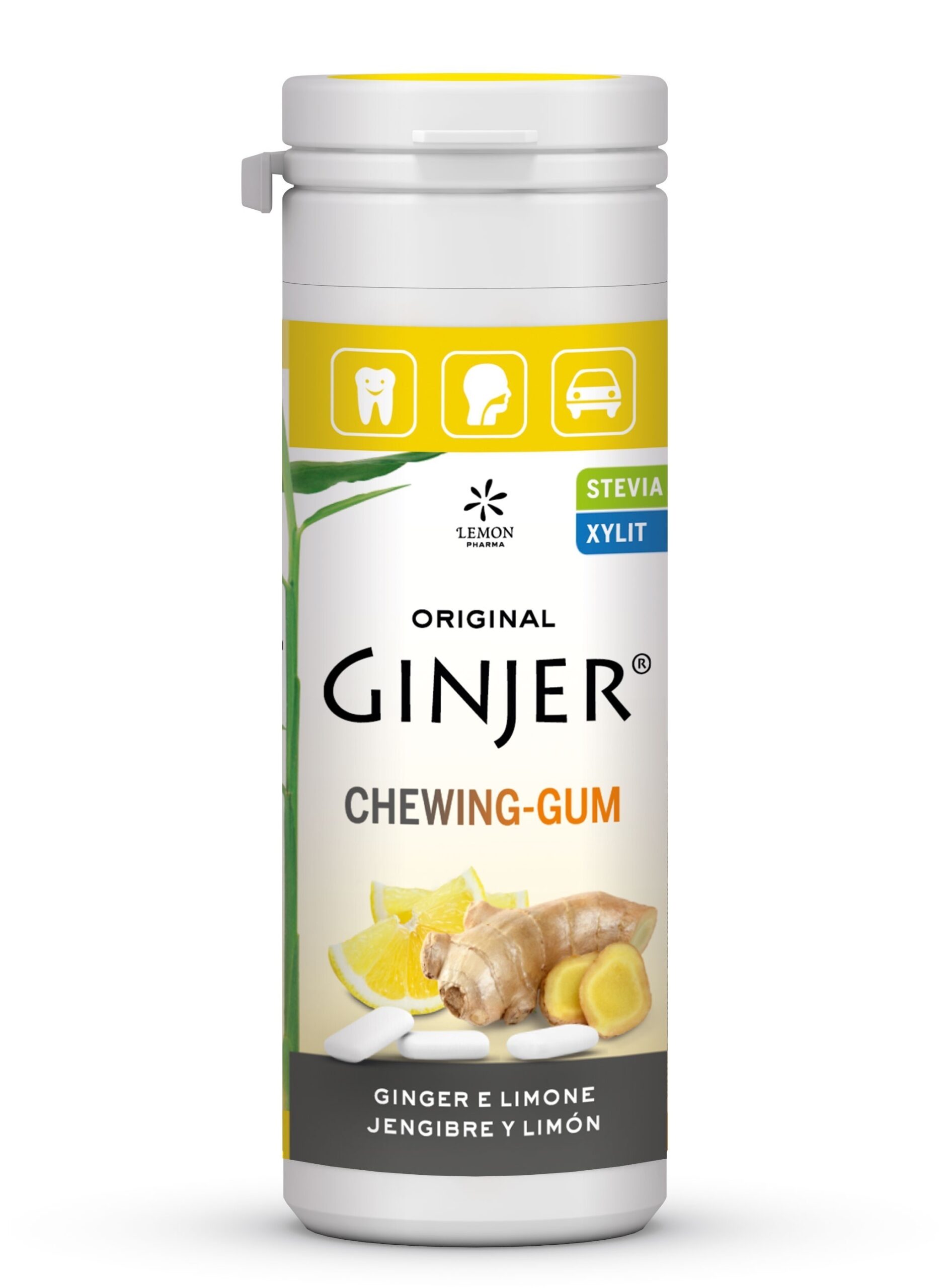 GINJER CHICLES LIMON