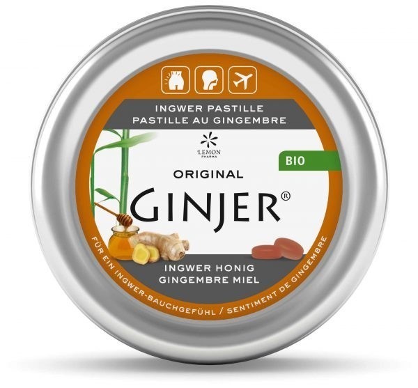 GINJER MIEL PASTILLAS LATA 40 GR