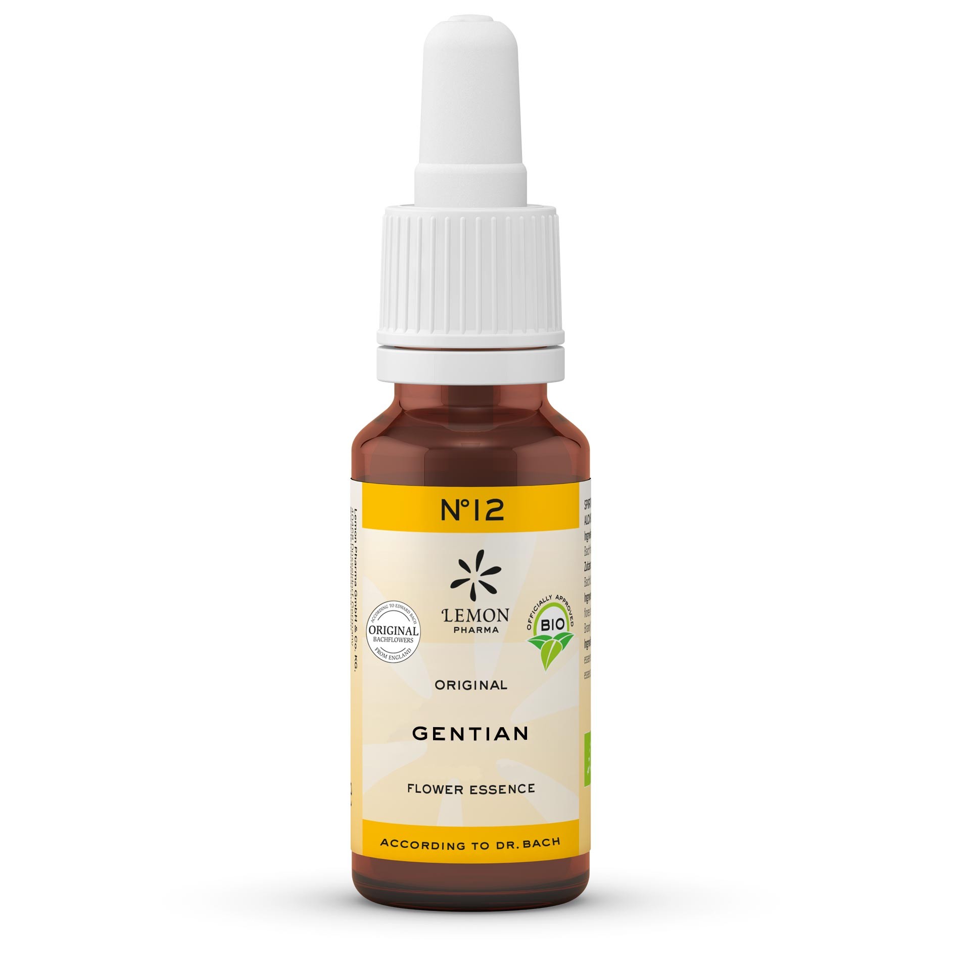 GOTAS BIO BACH GENTIAN Nº12 20 ML
