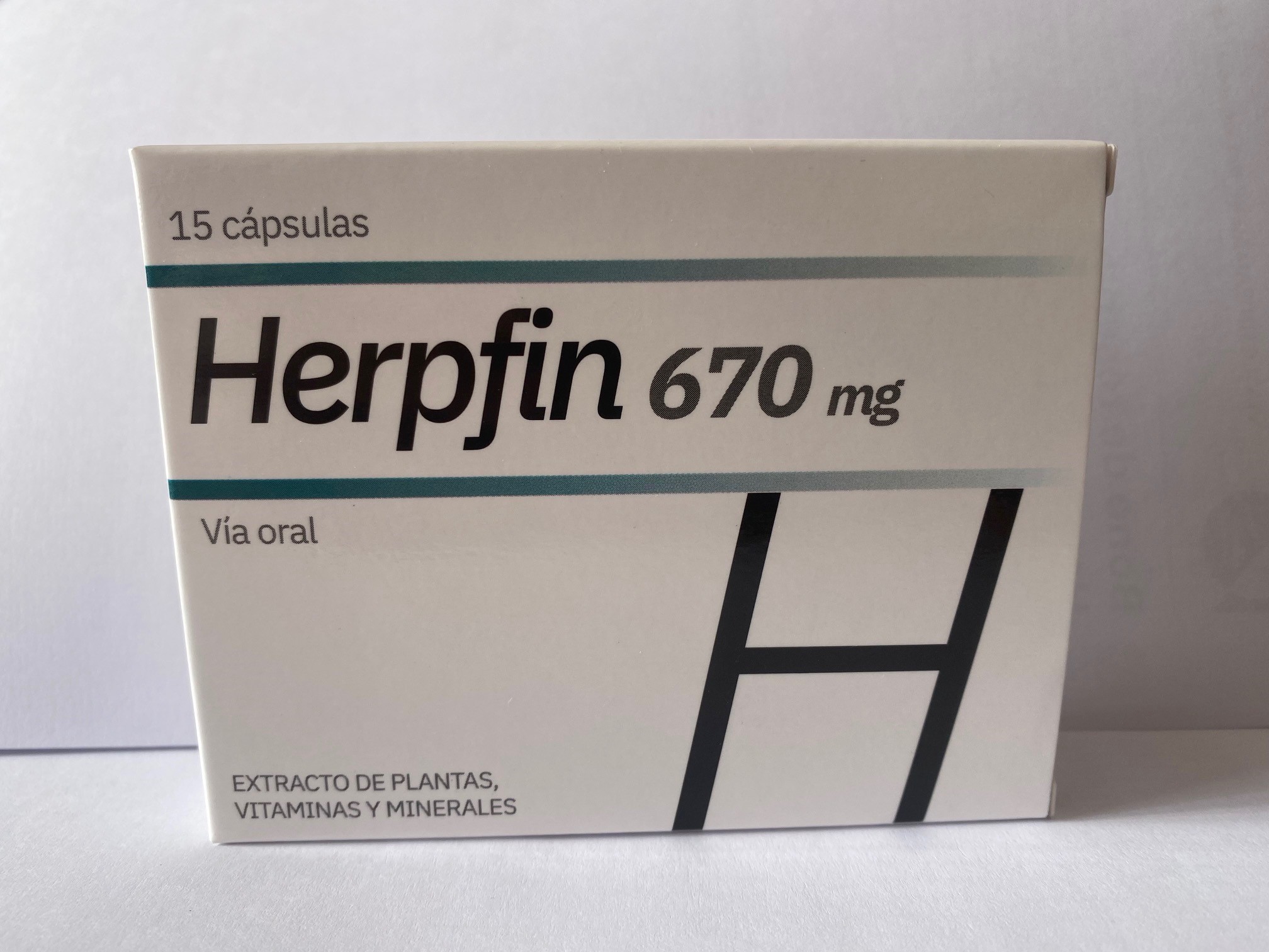 HERPFIN 15 CAPSULAS