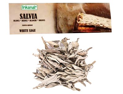 HOJAS DE SALVIA BLANCA BOLSA 20 GRS INKANAT
