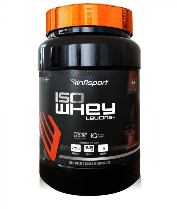 ISO WHEY LEUCINA 1 KG CHOCOLATE INFISPORT