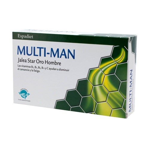 JALEA MULTI MAN STAR ORO 20 VIALES ESPADIET