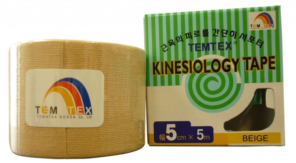 TEMTEX KINESIOLOGY TAPE BEIGE 5CMX5M
