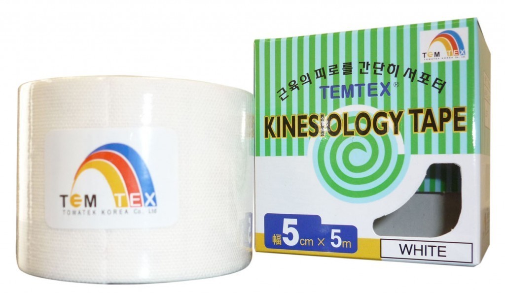 TEMTEX KINESIOLOGY TAPE BLANCO 5CMX5M