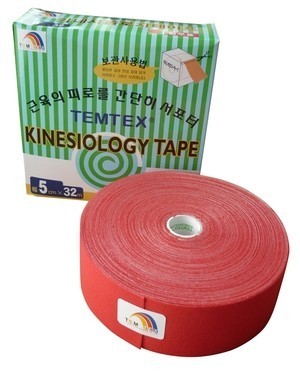 TEMTEX KINESIOLOGY TAPE ROJO 5CMX32M