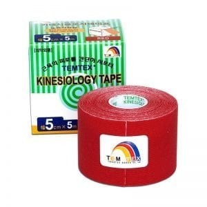 TEMTEX KINESIOLOGY TAPE ROJO 5CMX5M