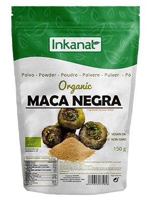 MACA NEGRA EN POLVO BIO 150 GR INKANATURA