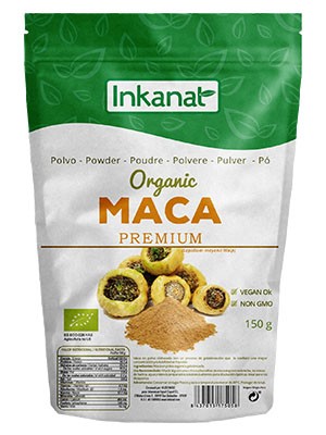MACA POLVO PREMIUM BOLSA 200 GR BIO INKANAT