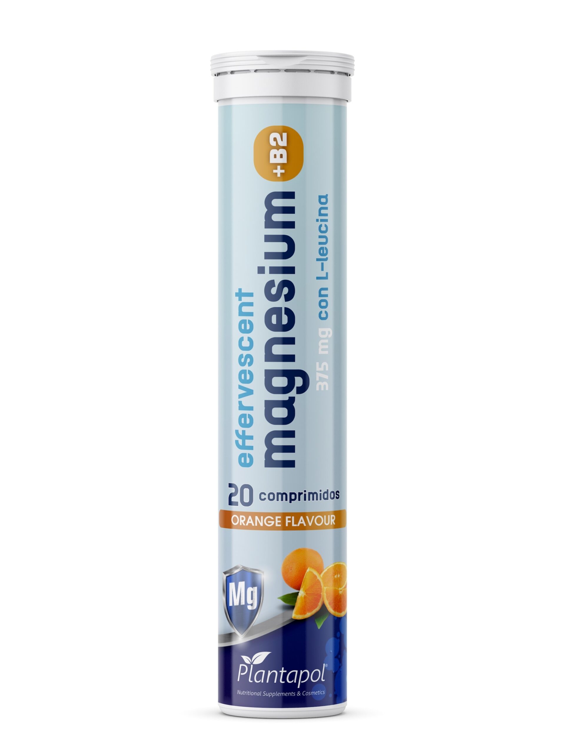 MAGNESIO + B2 + LEUCINA EFERVES. 20 COMP PLANTAPOL