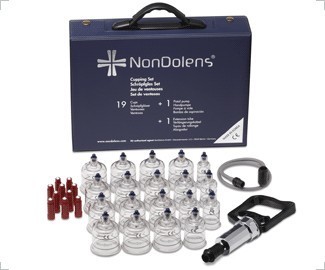 MALETIN 19 VENTOSAS PLASTICO+VALVULA BOMBA MANUAL+