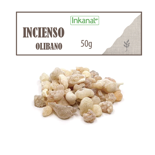 RESINA DE OLIBANO 50 GR INKANAT