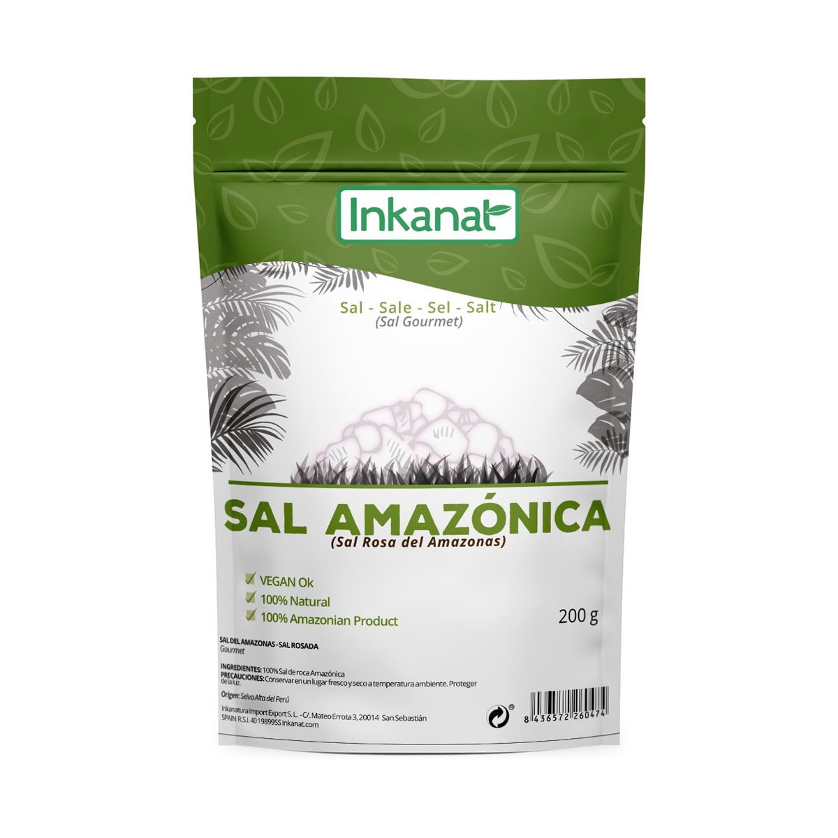 SAL ROSA DEL AMAZONAS 200 GR INKANAT