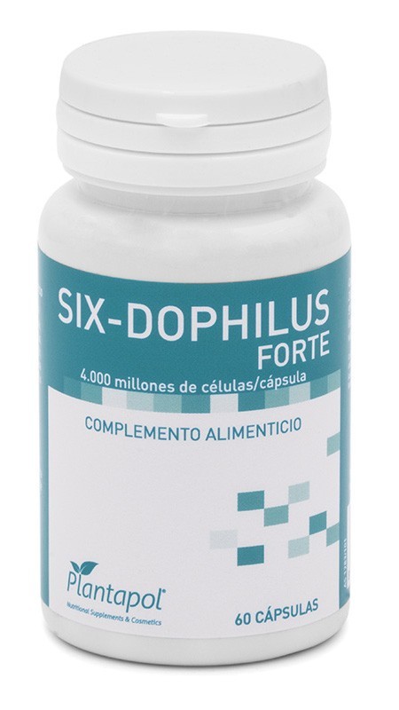 SIX-DOPHILUS FORTE BOT 60 X 500 MG PLANTAPOL