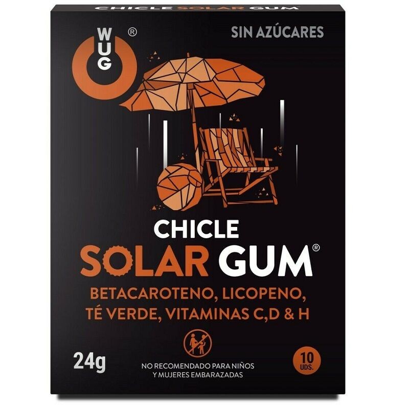 WUG  CHICLE SOLAR  10 UNIDADES