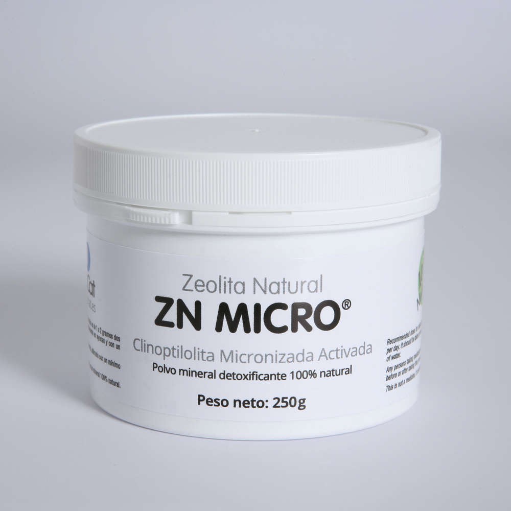 ZEOLITA NATURAL MICRO <M50  250 GRS