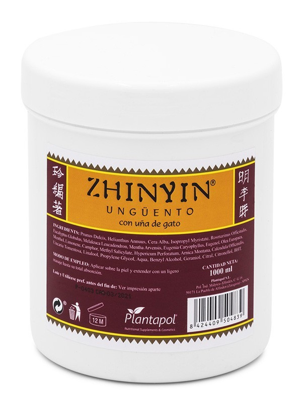 ZHINYIN ÜNGUENTO CALOR 1000 ML PLANTAPOL